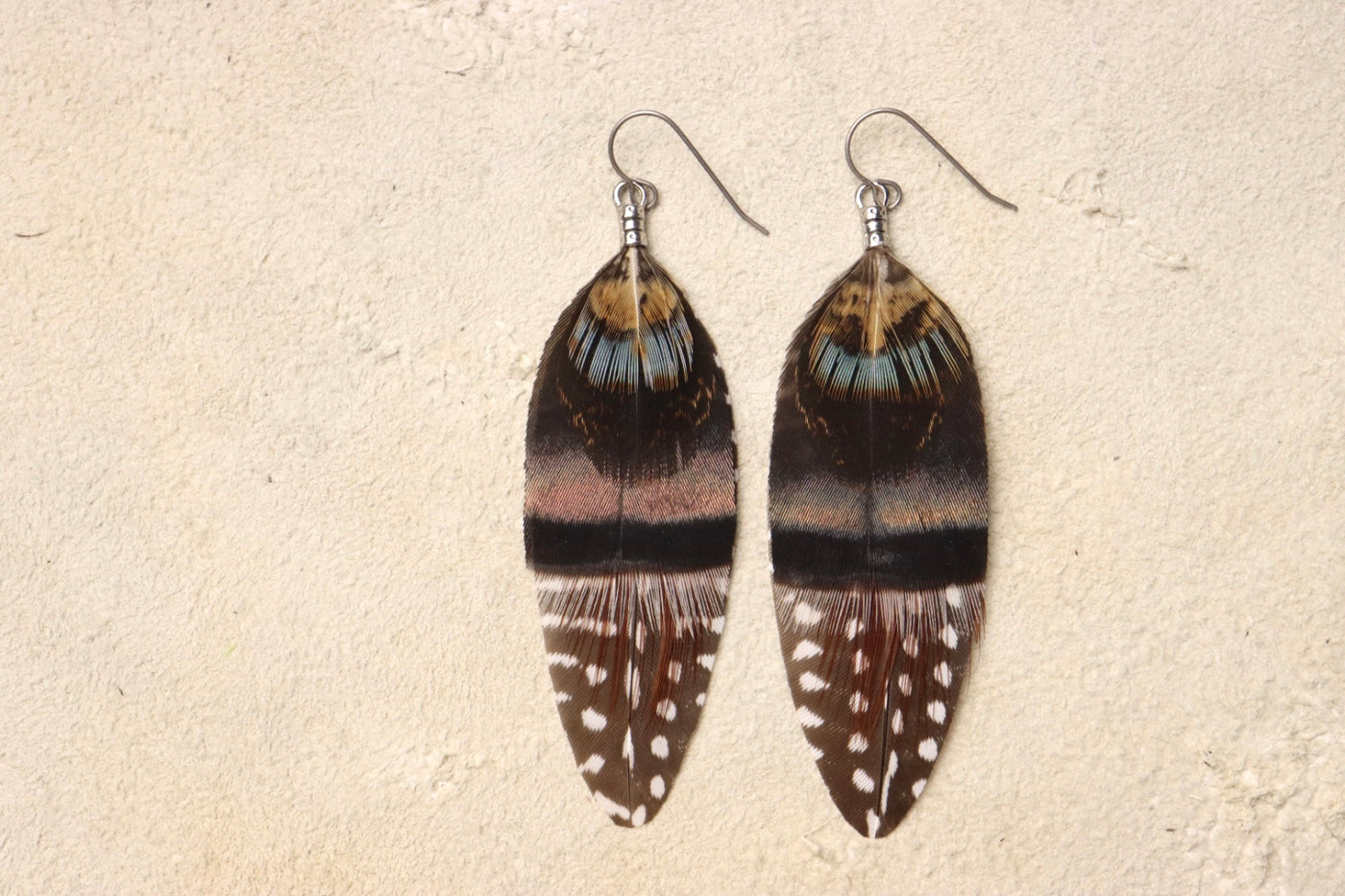Desert Twilight Feather Dangles
