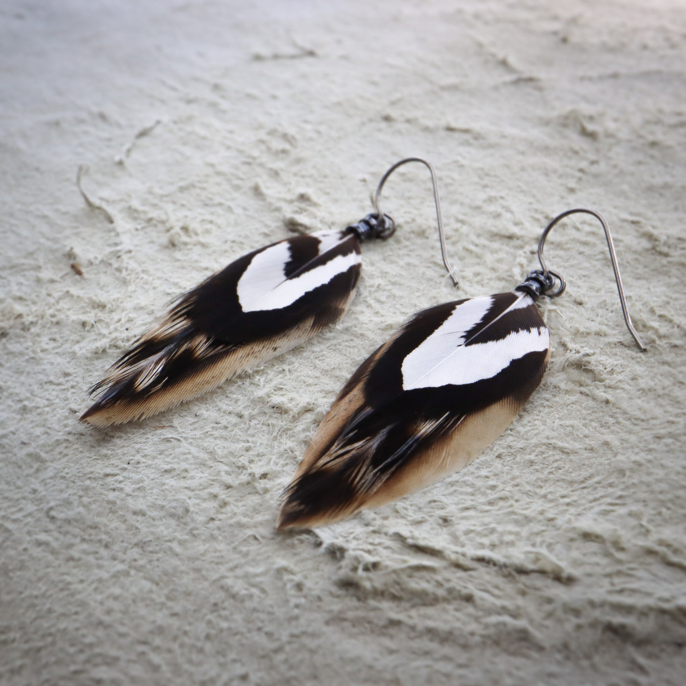 Desert Warrior Feather Dangles