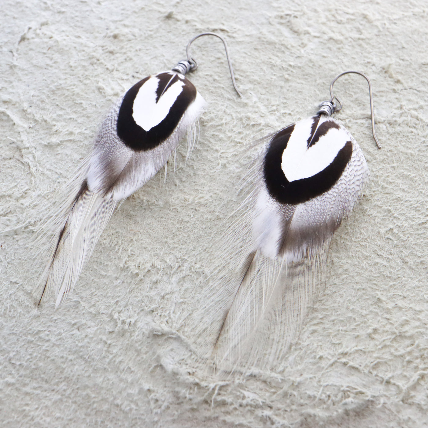 Desert Cloud Feather Dangles