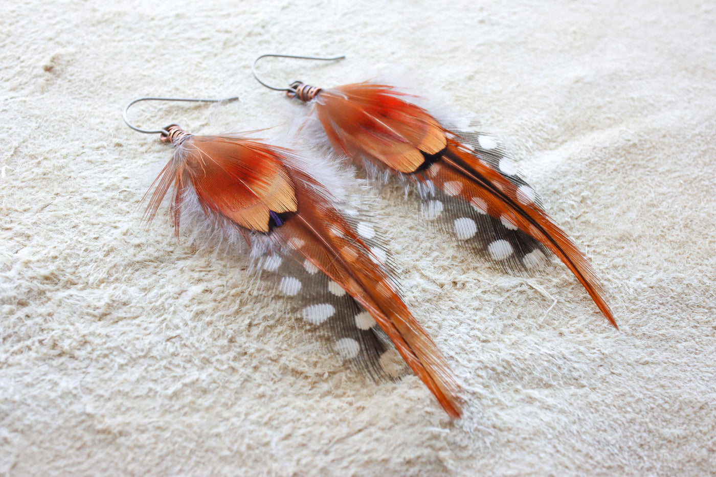 Phoenix Feather Earrings