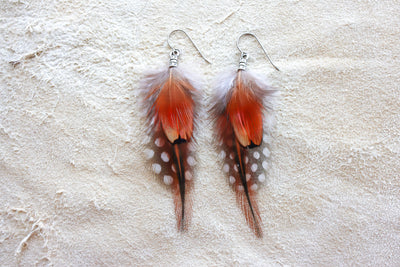 Phoenix Feather Earrings